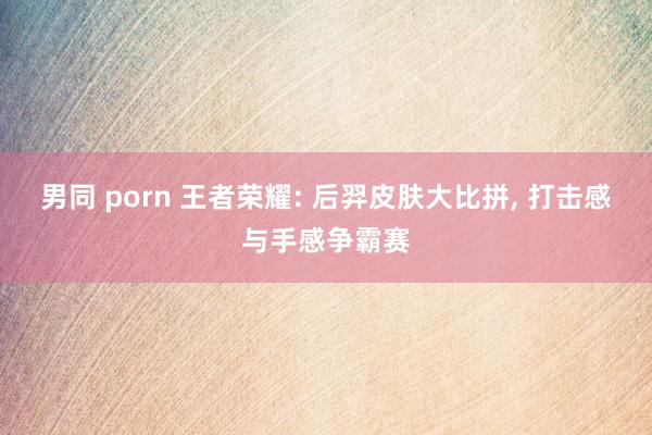 男同 porn 王者荣耀: 后羿皮肤大比拼， 打击感与手感争霸赛