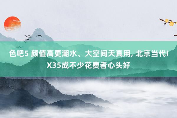 色吧5 颜值高更潮水、大空间天真用， 北京当代IX35成不少花费者心头好